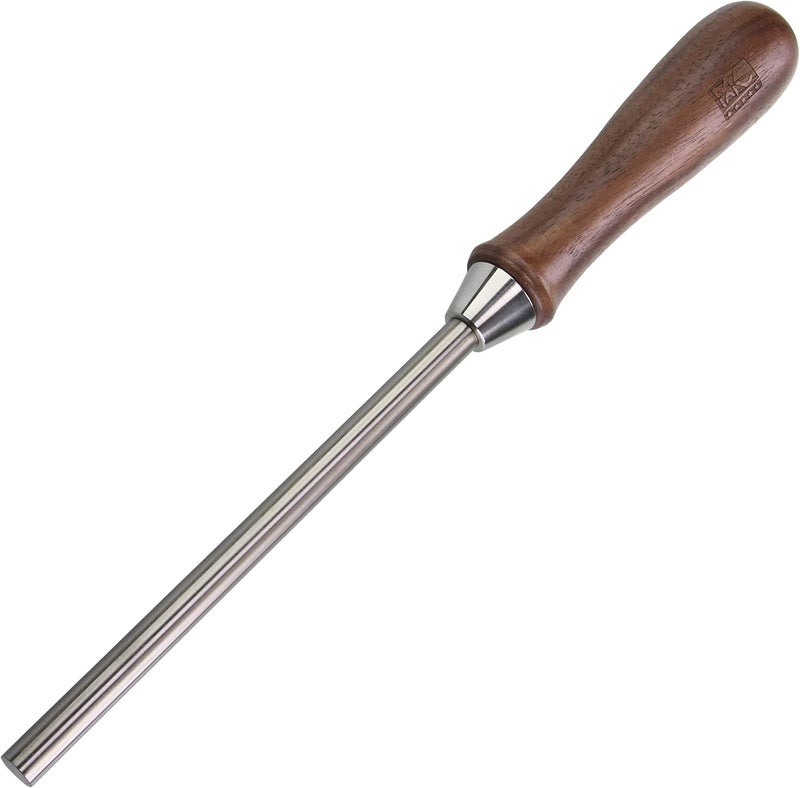 MKC Cabinet Scraper Burnisher Tool with Beautiful Maple Handle High Speed Steel Rod - Image 1